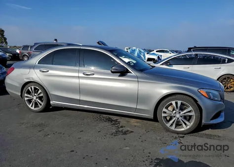 2016 Mercedes-Benz C 350E from USA, damaged, VIN 55SWF4HBXGU165375